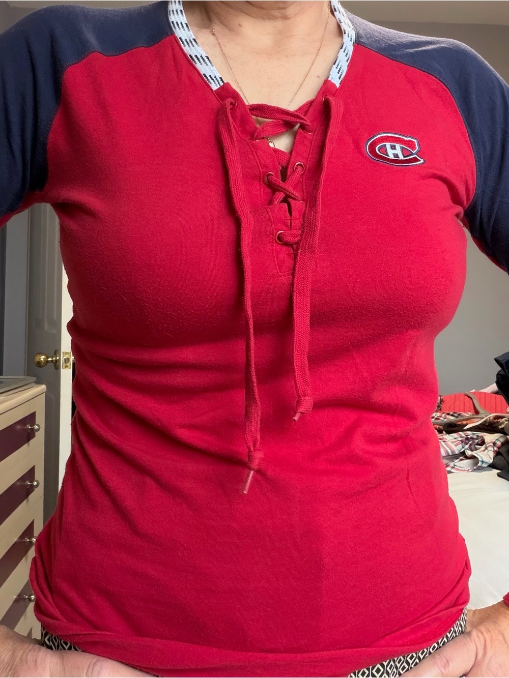 Montreal Canadiens Red and Blue Jersey